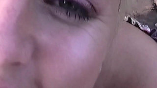 Highway Rest Stop: Sweet Blowjob Queen Sucks Me and Swallows Every Drop