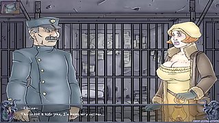 Let's dive into this visual novel hentai game with a sexy redhead and big boobs