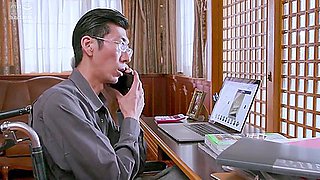 Japanese Hot Housewife Gangbanged By Older Men - Foursome