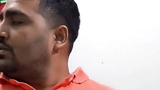 Gloved Handgag for Lazy Husband!