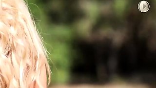 ThisIsGlamour Cara Brett Little Black Bikini BTS LEWD