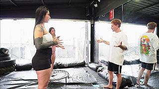 I Didn't Want to Do It but We Had a Threesome with Our Gym Trainer