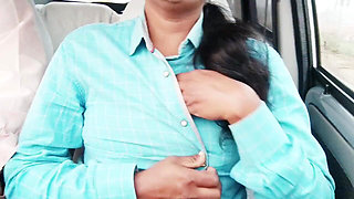 Stepdaughter with Stepmom's Boyfriend in the Car