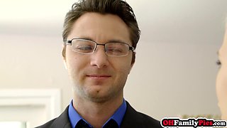 Petite teenager fucks a big penis lawyer