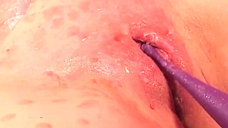 Female Slave Training - Day 20/28 - Foil Wrapped and Obliged to Orgasm with Hot Wax Dripping on Her Pussy