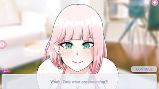 Zoey My Hentai Sex Doll (NSFW18Games) - Sucking You Like a Lollipop - By MissKitty2K