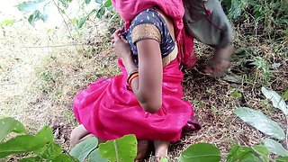 A Young Village Girl and a Young Boy Both Went to the Forest and Had Fun