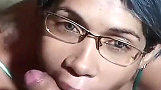 What Delicious Blowjobs and Cumshots in My Horny Stepmother's Mouth, She Swallows All My Semen.