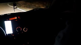 Girlfriend In Heels Fucks Stranger Outdoors In A Car