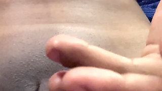 Massaging my pussy softly loves