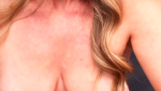 Stepmom Swallows Huge Load Then Comes Back for More on Her Big Tits!