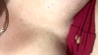 Tiny dick cum