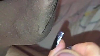 Fuck Me Through My Tights, I Want a Creampie