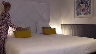 Beautiful Blonde Mature Wife Enjoys Sex Dressed