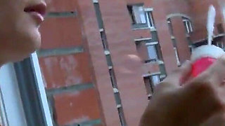 Finally she can fuck and Svetlana Topol a slutty Russian with a shaved pussy enjoys having a cock inside her pussy