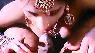 Indian beautiful slave girl blowjob worship my cock cumshoot swallow