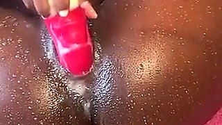 Monster Dildo Fisting and Squirting All in One