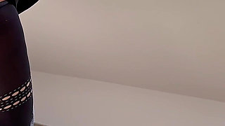 Boss Gives Standing Doggy Cumshot in Secretary Pantyhose - Business-bitch