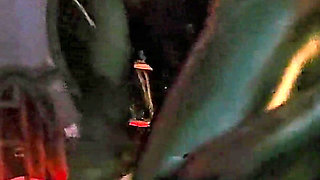 Stina Stone Femdom Handjob Tease Denial Facesitting by Mistress in Leather Gloves Part 2