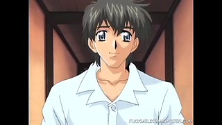 Hentai teens love to serve master in this anime video