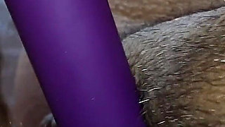 My Pussy Is Dripping and My Swollen Clit Is Shaking From an Intense Orgasm From the Vibrator