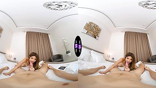 A couple has sex in different poses to please each other