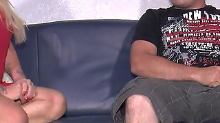 Chubby German Tattoo Stepsister Fucks with Her Stepbrother