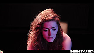 Redhead Jia Lissa Hentai Anime Vlog - Cum Slut Can't Get Enough Alien 3D Monster Cock Inside Her Pussy