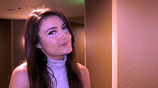 Chloe and Adria group sex casting