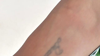 Horny Hotwife Rubs Clit with Vibrator While Husband Is at Work