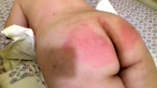 Amateur ass fucking and spanking