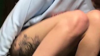 Small titted Briana toying herself poolside