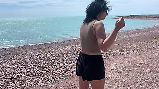 Compilation of Public Peeng in Nature! Showing Pads! POV!