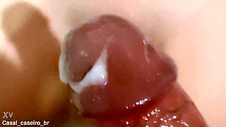 Wife Taking Several Loads of Cum on Her Sexy Body