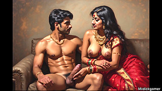 Indian Housewife with Sugar Daddy Cheating Wife Roughly Fucked