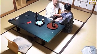 After Hours Seduction of a Hot Spring Attendant Captured in a Private Room Session -scene.1