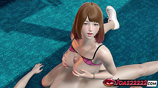 Big Boobs Office Slut Chiyoko 3D Hentai Animation Titfuck POV Standing Handjob for Big Dick, and Deepthroat Mouth Cumshot