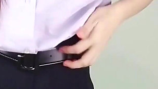 A Student Was Caught on Camera Continuously Stuffing a Fake Penis Into Her Vagina.