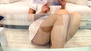 Pretty Japanese teen solo masturbation Uncensored