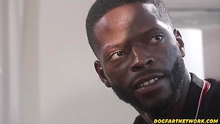 DOGFART - Gypsy Roses Drives Fencing Salesman Wild  Squirts All Over His Monster Co