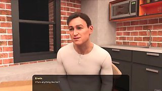 Johannesgaming BDSM Group Sex - His Dick Slips Out During Rough 3D Hentai Animation