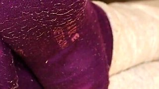 Dirty Socks & Slipper Tease - Worn Workout Look