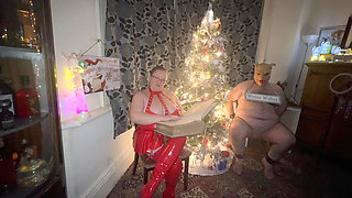 Mrs Kinkmas Christmas Story with Satana's Piggy.