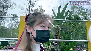 喵十四做你的一日女友和你去动物园后奖励内射到她的小穴里，某些角度竟然有点像三上悠亚