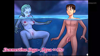 Aqua teen provides a huge sucker that can swallow 2litres of sperm per minute.