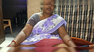 Hot Indian Stepsister Fingered and DP'd at Home - Big Natural Tits & Tight Pussy