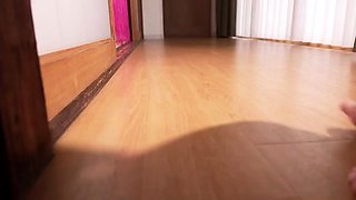 Japanese teen blowjob with creamy mustache