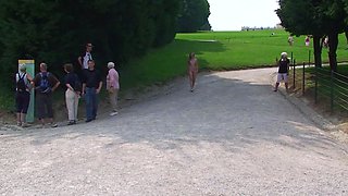 Amateur girls voyeur intercourse in public place