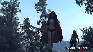 Toughlovex crimson riding hood scarlett meets werestud