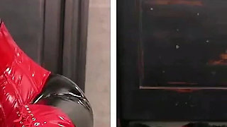 Sexy Latex Lesbian Pussy Masturbation Porn Video Arya Grander